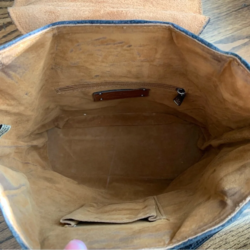 Patricia Nash Distressed Glaze Bellissimi Convertable Bag